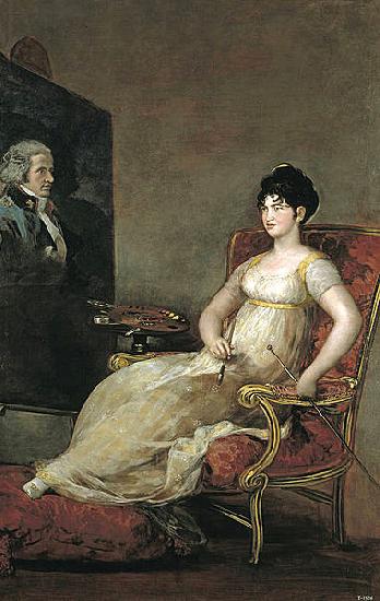 Francisco de Goya Portrait of the Duchess of Medina Sidonia oil painting image